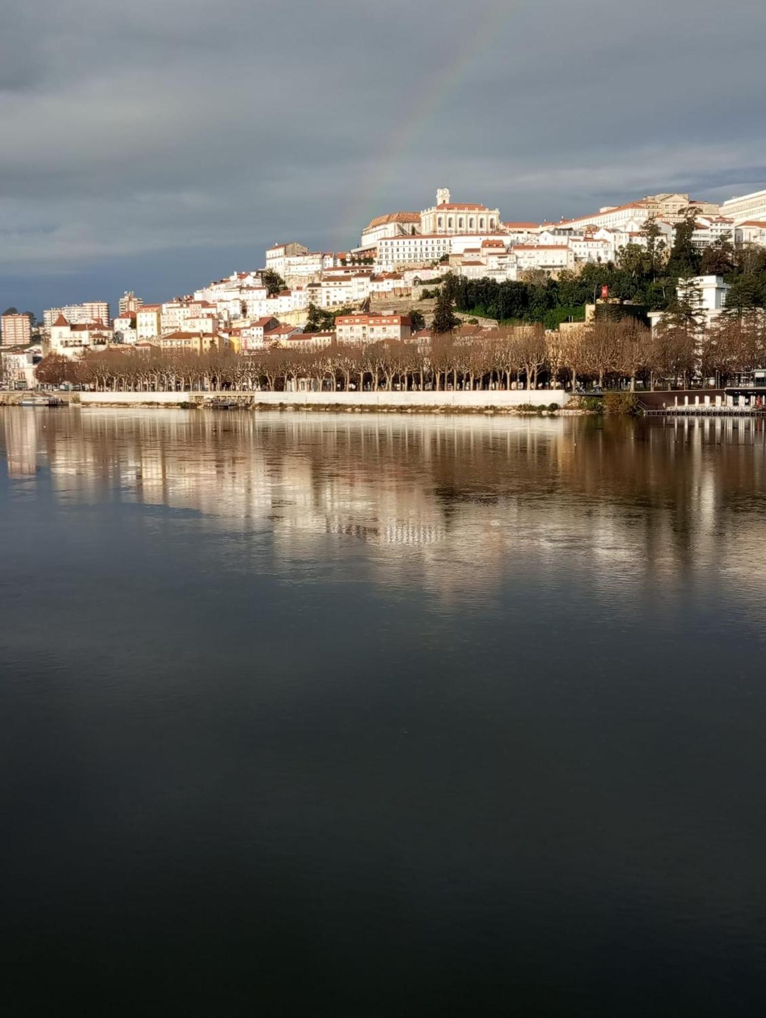 Casa Com Vista Sob A Cidade! Coimbra Eksteriør bilde
